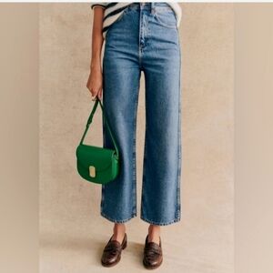 Sezane Le Crop Medium Blue Jeans Sézane Denim Pants Size 44 / US 12